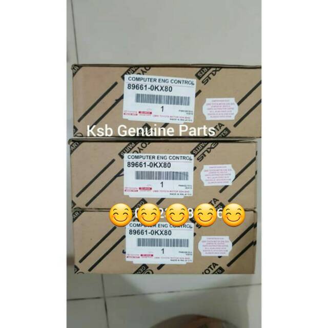 ECU Computer Komputer Engine Control 89661-OKX80-Okx80 Hilux Diesel