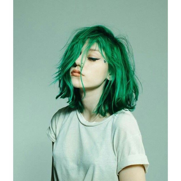 COLORE FRESCO - GREEN FOREST color cream cat pewarna rambut hijau