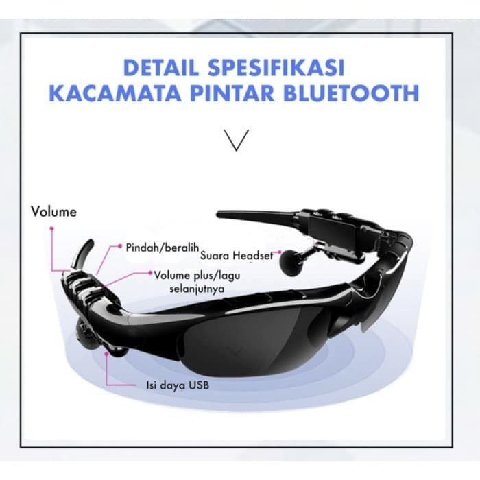 NEW Smarth Bluetooth Glasses ORIGINAL READY STOCK