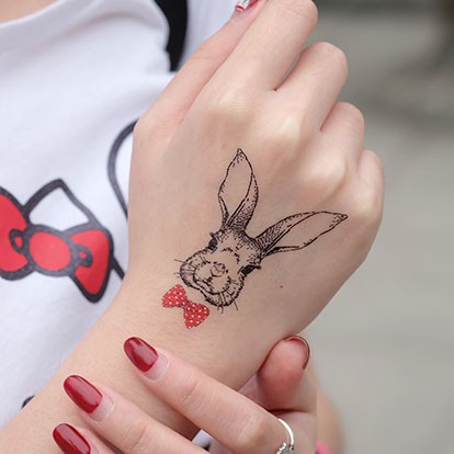 

POTATOO MARRY THE EASTER RABBIT Temporary Tatto Sticker