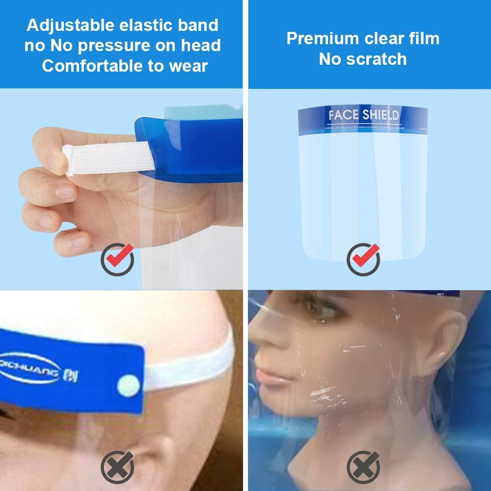 Face Shield Pelindung Wajah (Bahan Flexible)