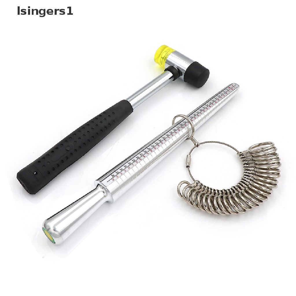 (lsingers1) Alat Pengukur Jari Bahan metal