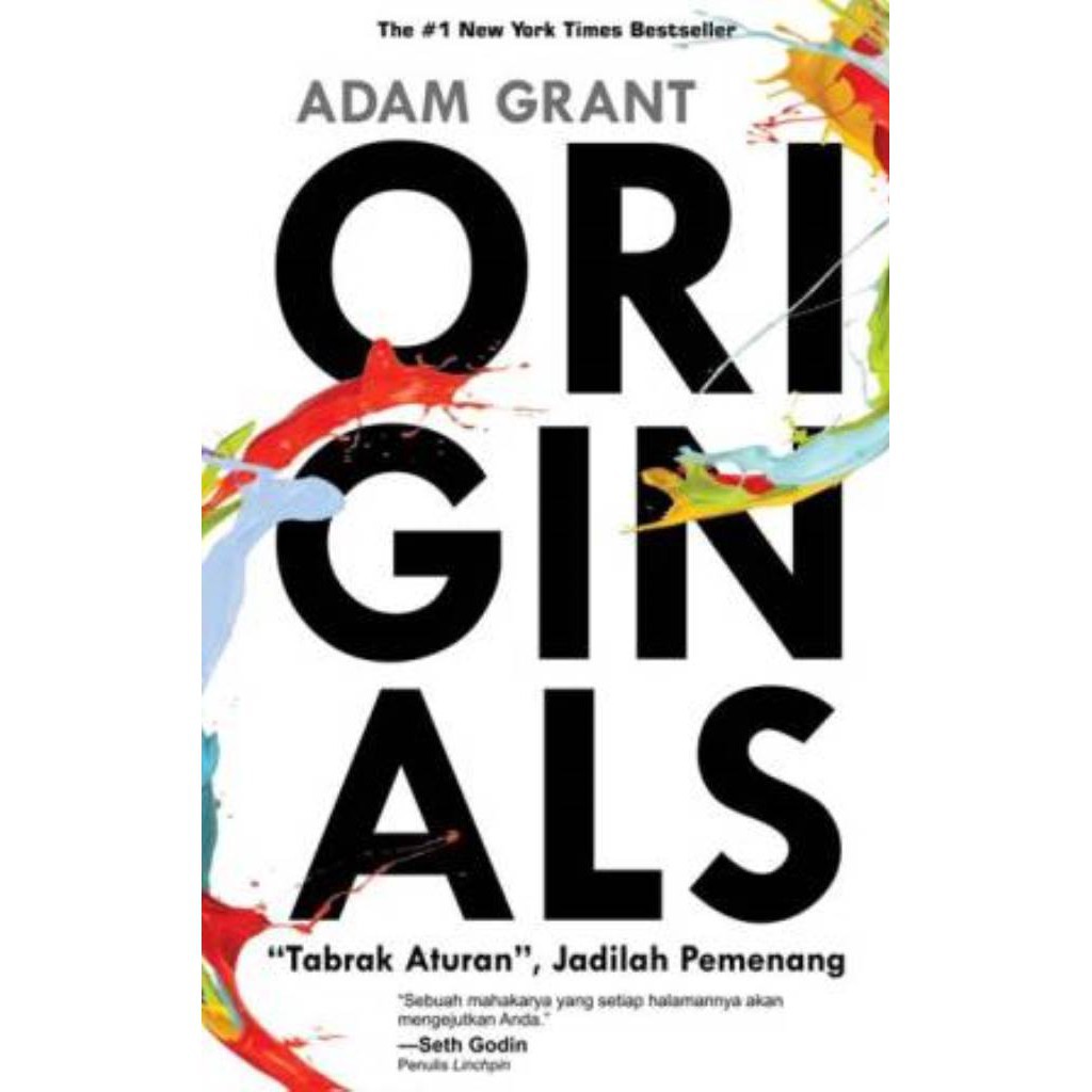Buku Originals - Adam Grant - Inspirasi & Motivasi - Mizan Medan