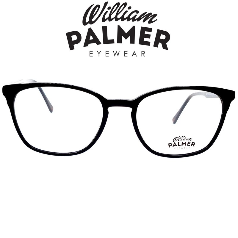 William Palmer Kacamata Pria Wanita Premium 1257G18 C1 Blk