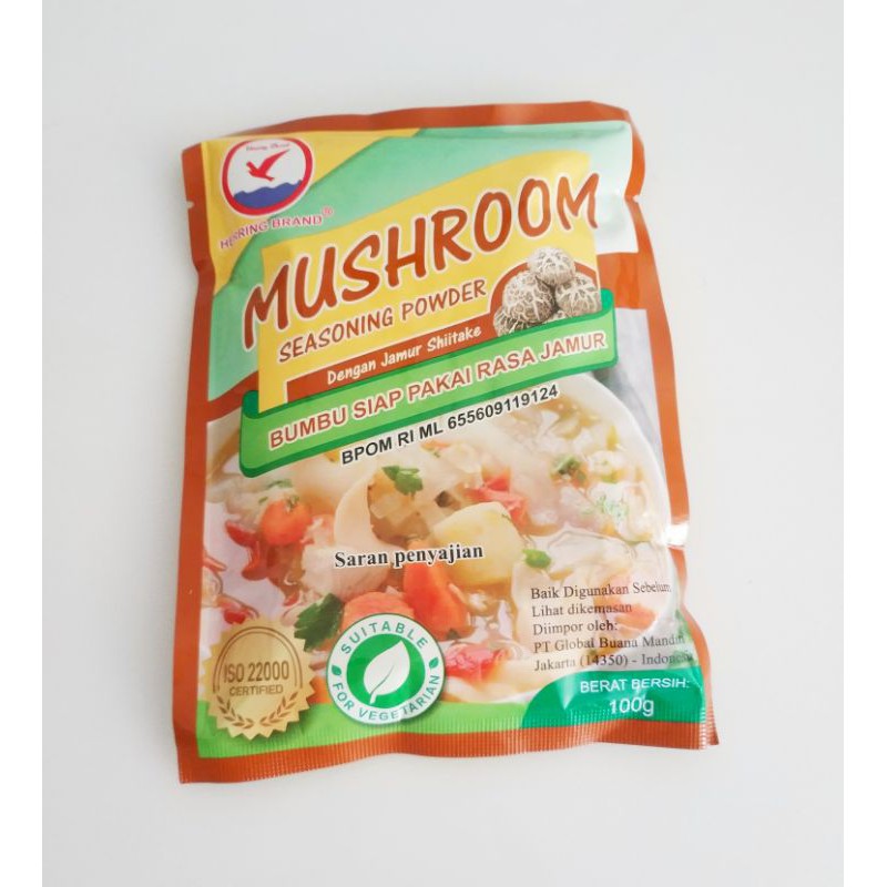 

Penyesap rasa mushroom 100g