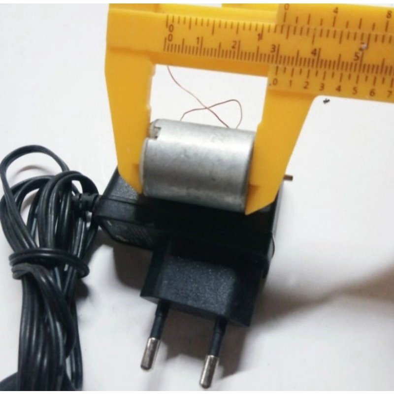 motor brused DC 5-9vdc 15000rpm sudah dapat adapter untuk diy experimin
