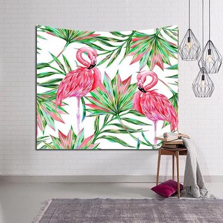 HIASAN DINDING/ WALLDECO KAIN ANEKA MOTIF FLAMINGO READY STOCK | Shopee