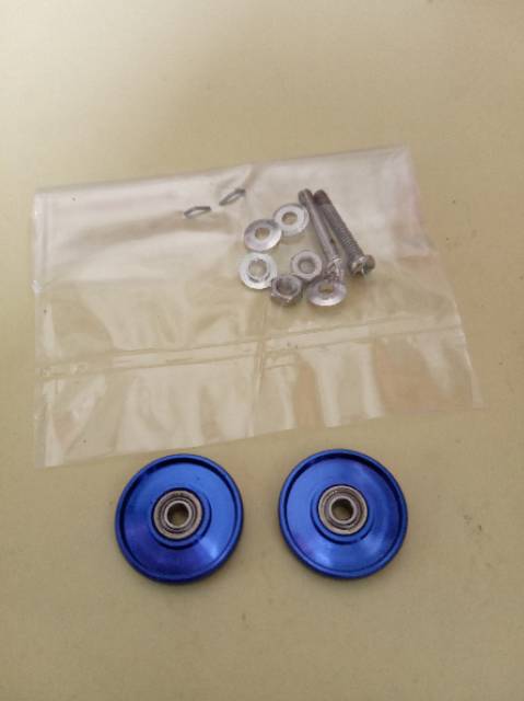 REP TAMIYA 13MM ALUMUNIUM BALL RACE ROLLER (RINGLESS)