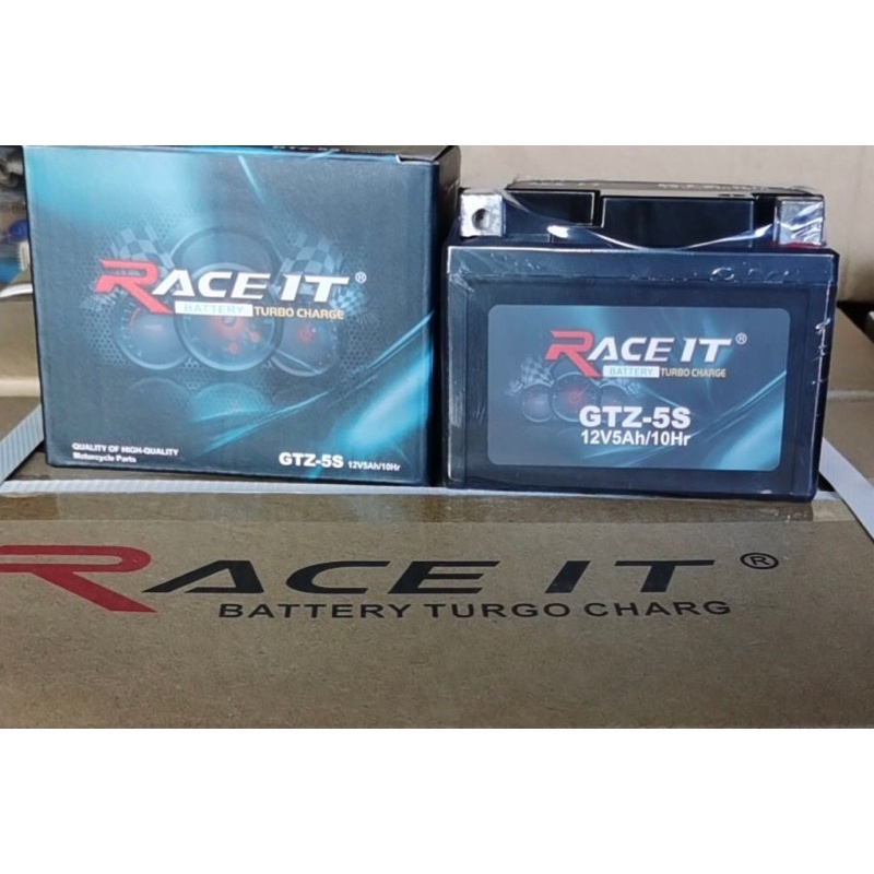 aki paling murah terlaris full kering Gojack / modish / Race it GTZ5S 12V 5Ah motor beat revo supra 