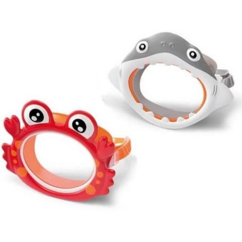 Kids Learn to Swim Mask Snorkel Goggle SET Crab DOLPHIN Snorkeling for kids NEW