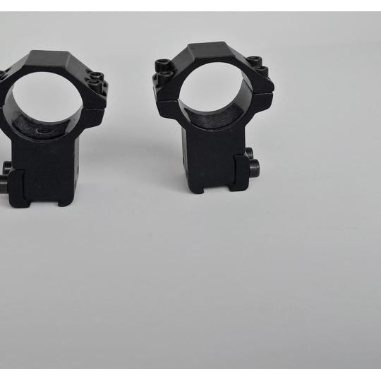 ➴ Mounting Scope GSR Double Baut tinggi / Dudukan Tele ♤