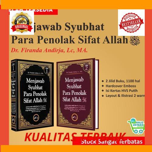 Promo Buku Menjawab Syubhat Para Penolak Sifat Allah (1 Paket 2 Buku)