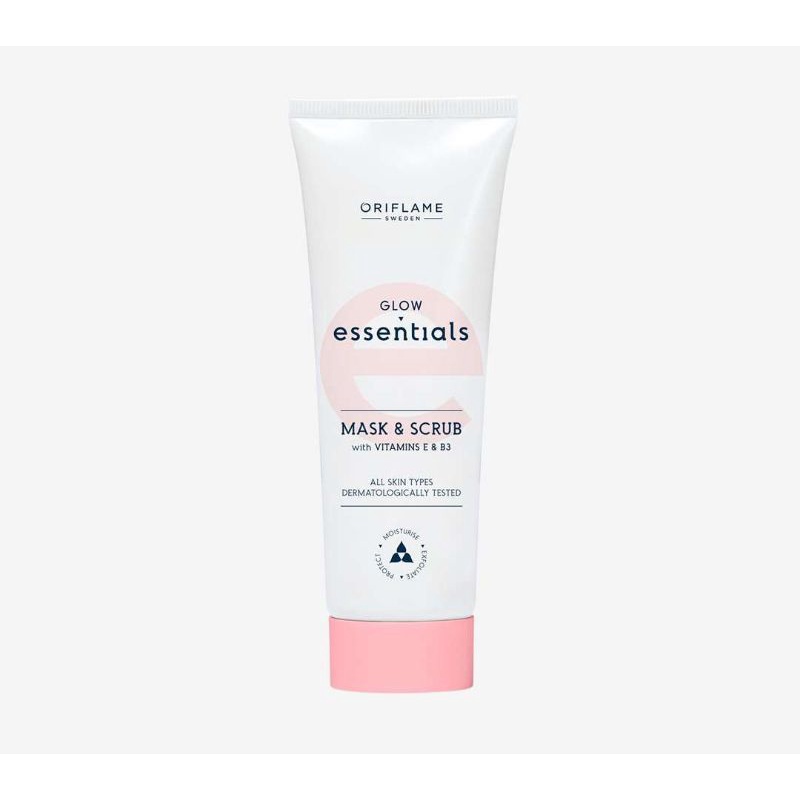 Glow essentials mask and scrub