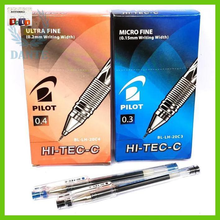 

Silutala- Pulpen Pilot Hi Tec - C - Hitam 0.3 -Ori.