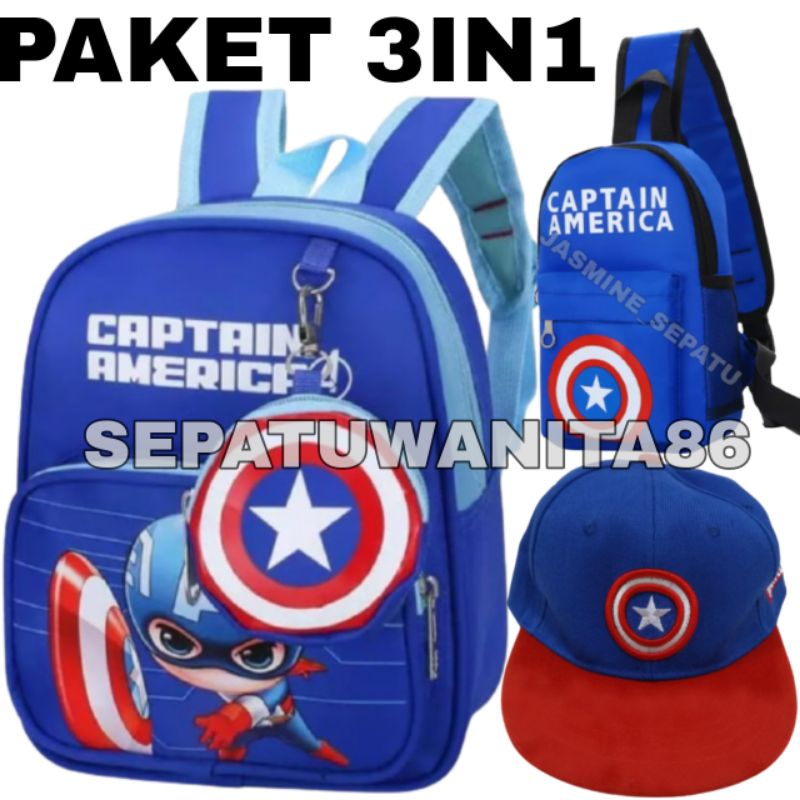 Tas Ransel Anak Sekolah / Tas Anak PAUD TK SD / Tas Anak Karakter /Tas Tas anak laki laki