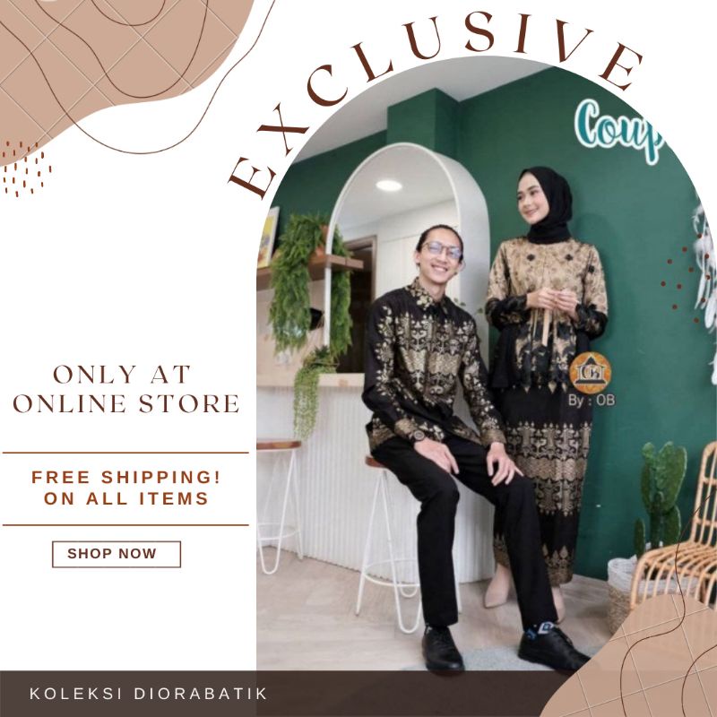 Batik Couple //M.L.XL.XXL Kebaya Kintana • Kebaya Tunangan • Kebaya Lamaran • Kebaya Wisuda