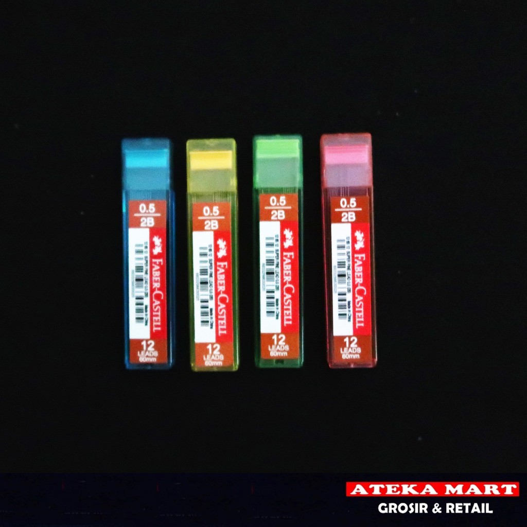 

FABER CASTELL ISI PENSIL MEKANIK 0.5MM MRH / LEAD PENCIL