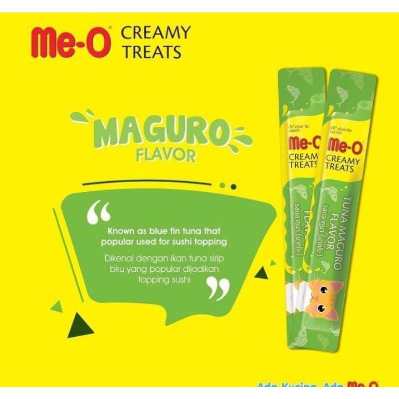 MEO CREAMY TREATH 15gr ISI 4 SNACK KUCING MAGURO