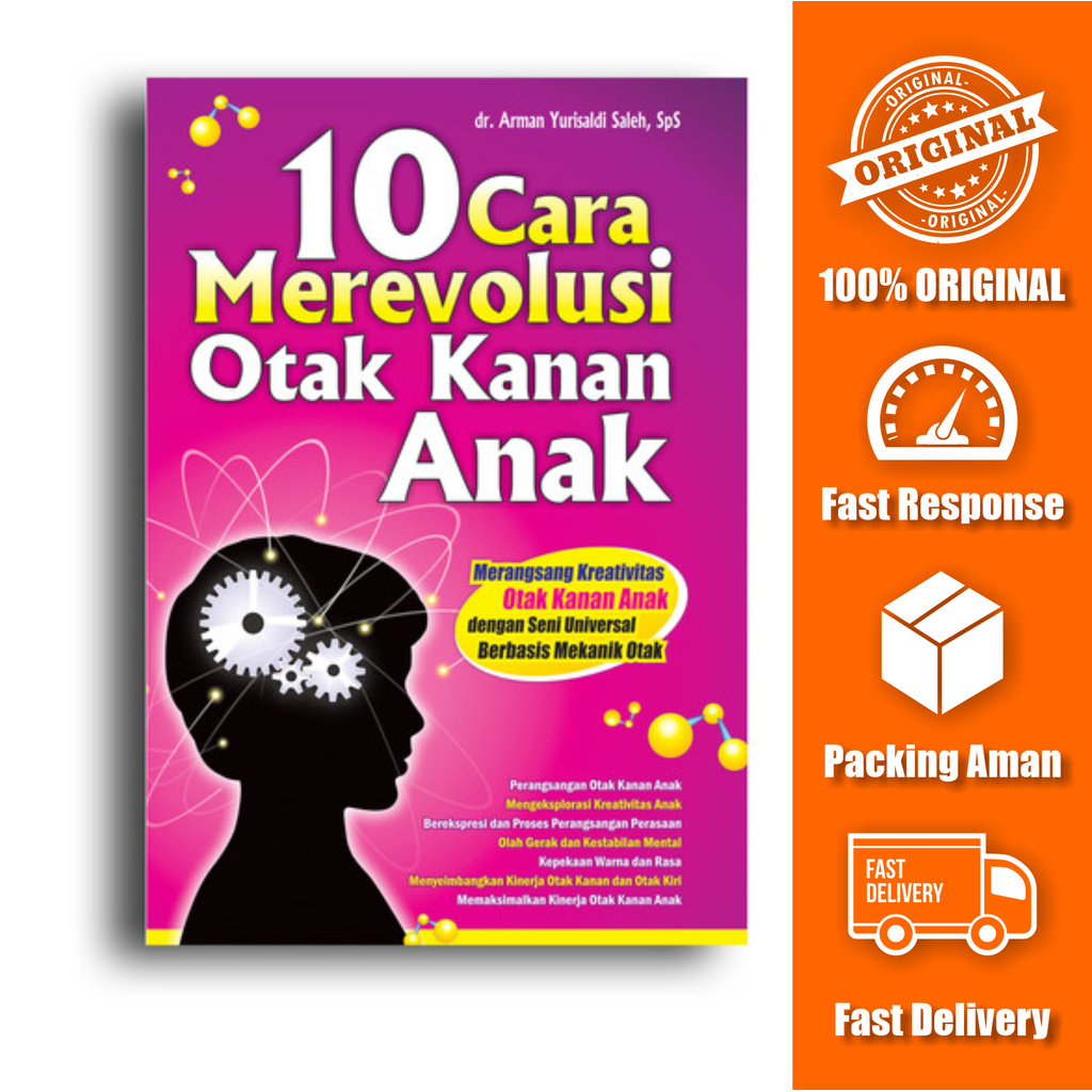 Buku 10 Cara Merevolusi Otak Kanan Anak