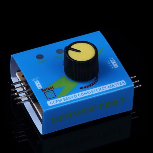CCPM Servo ESC Tester consistency sinyal generator frekuensi 3 mode