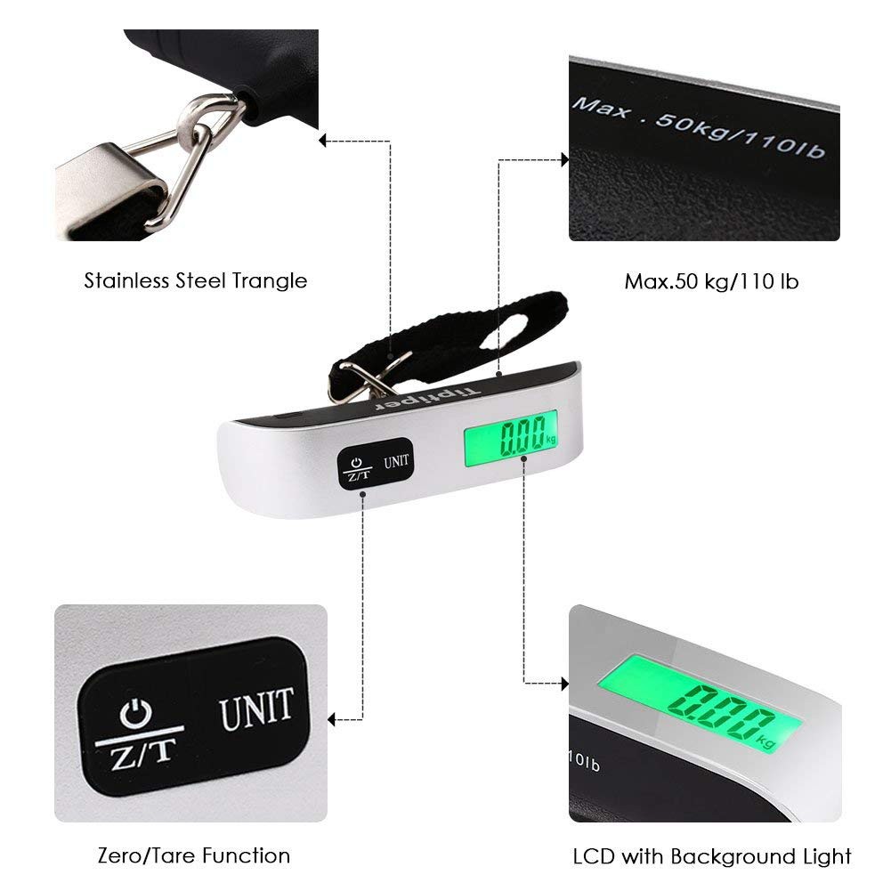 Timbangan koper Travel / Portable Electronic Luggage Scale