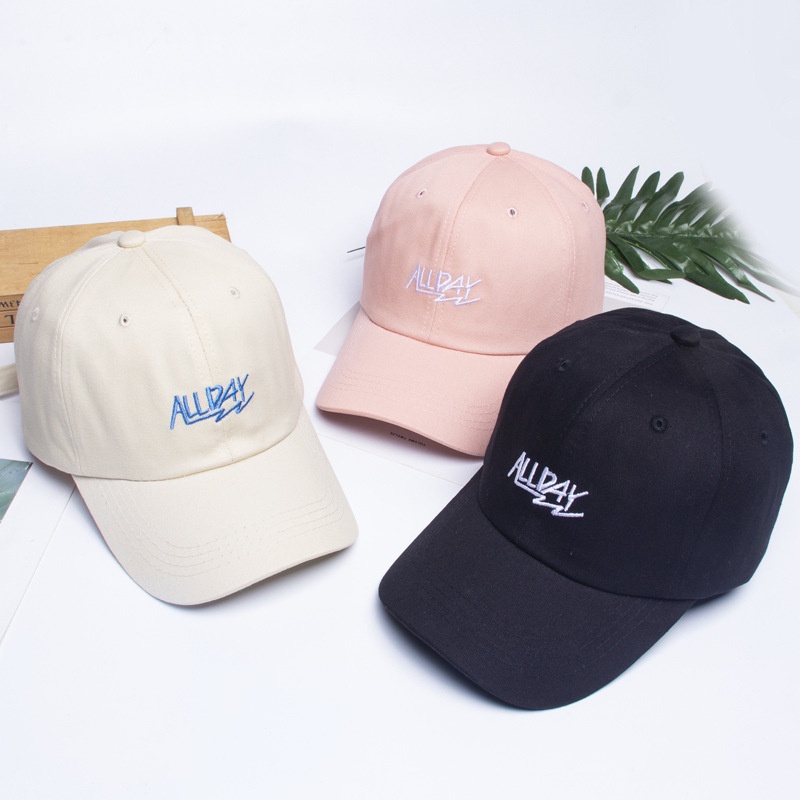 Topi Pria Wanita Korea Baseball Kekinian Distro ALLDAY