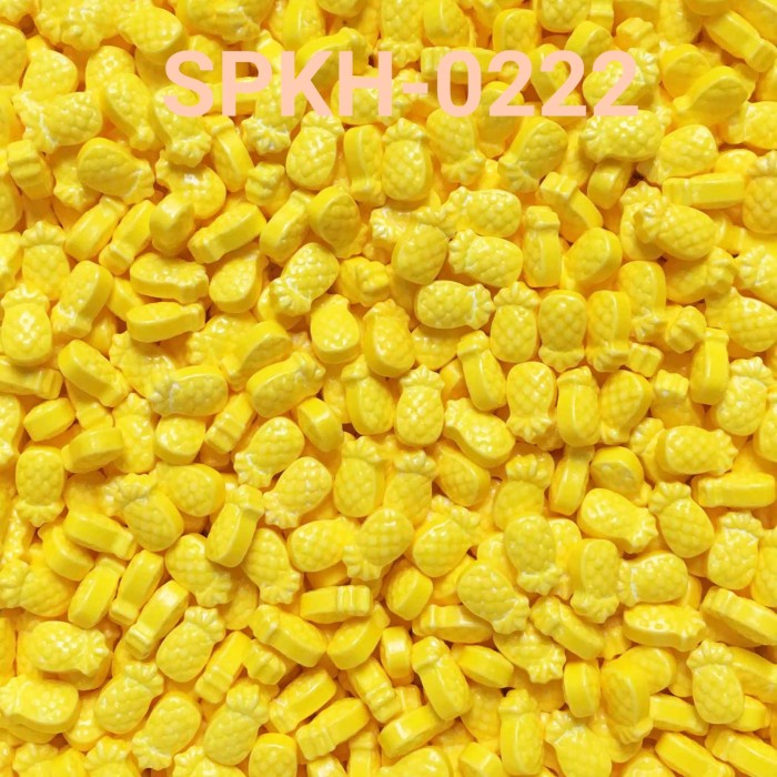 

SPKH-0222 SPRINKLES SPRINKLE SPRINGKEL 500GR NANAS KUNING HEMAT