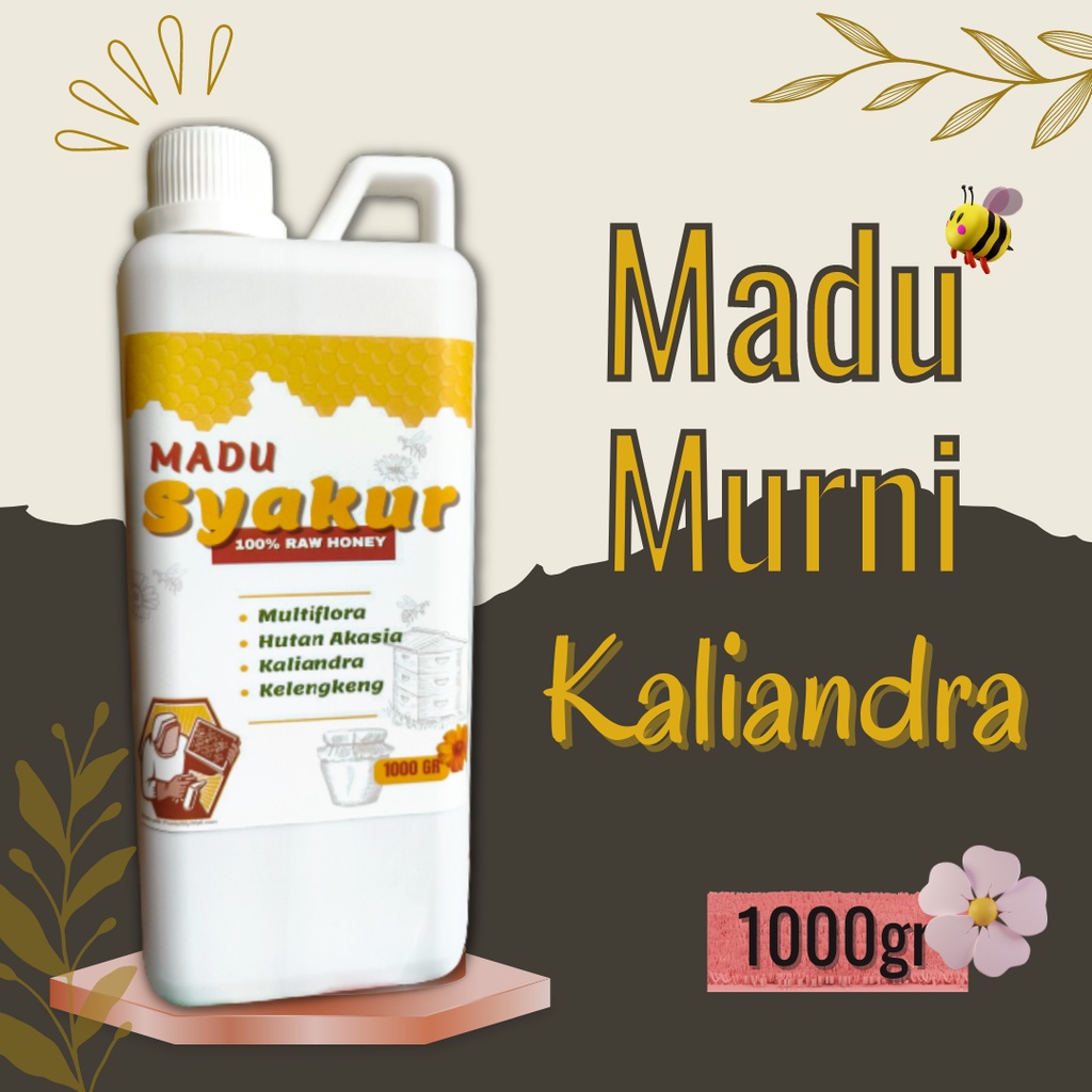 

MADU KALIANDRA | MADU KALIANDRA MURNI | PURE RAW HONEY