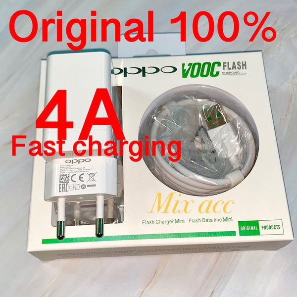CHARGER OPPO VOOC FLASH FAST CHARGING ORIGINAL 100 4A   AK779GB
