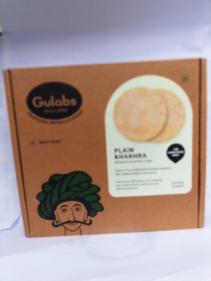 

GULABS PLAIN KHAKHRA 250GM