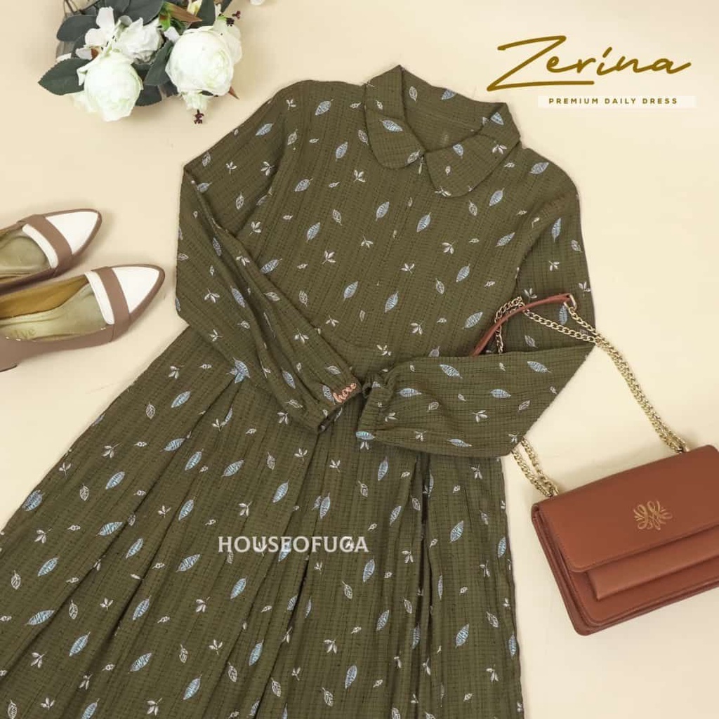 Dress - Gamis Lady Crush Printing Zerina By House Of Uga