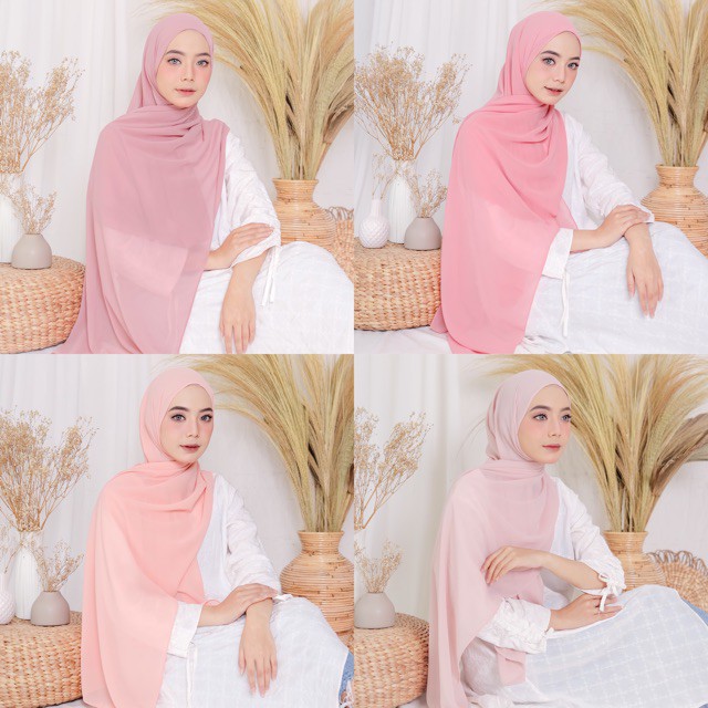 ❤ VALENSIA ❤ Termurah Aline Pashmina ceruty babydoll pashmina ( part 1 )