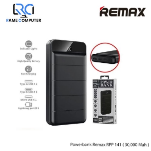 Remax RPP141 Leader Series Power Bank Powerbank 30000mAh