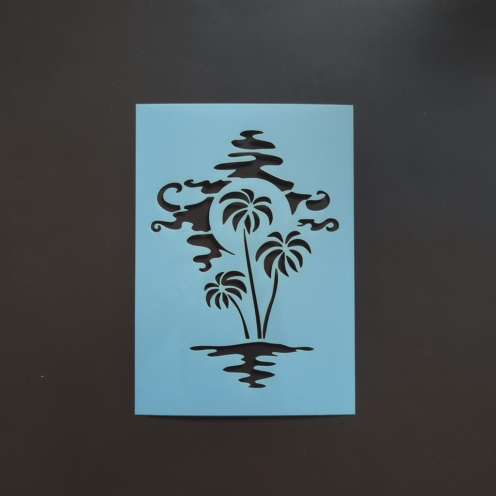 

Stencil Air Brush Tema Nautical