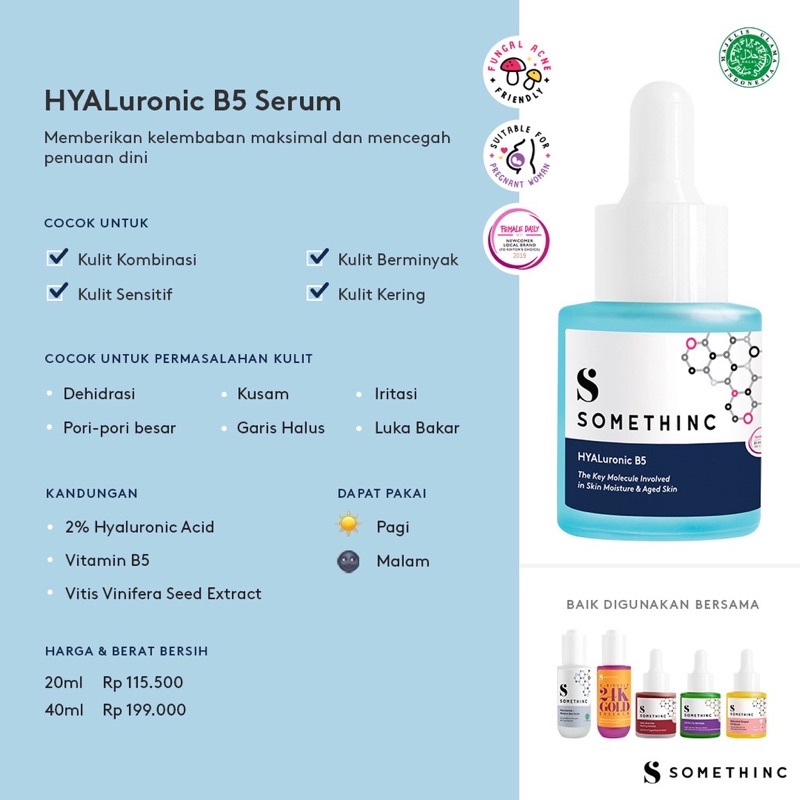 Somethinc Hyaluronic 9 + Advanced + B5 Serum