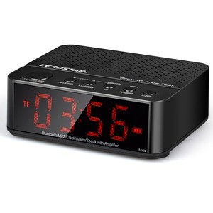 Jam Alarm Dengan Speaker Bluetooth