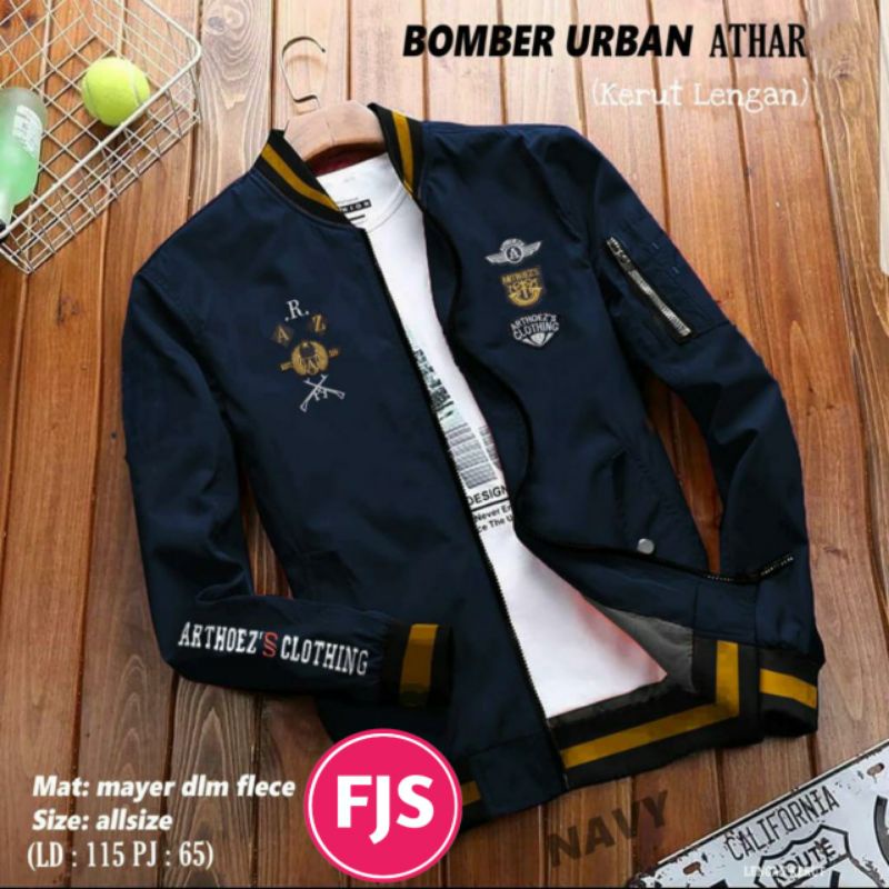 bomber athar / bomber urban / bomber urban athar / bomber baru / bomber murah / bomber motor hits