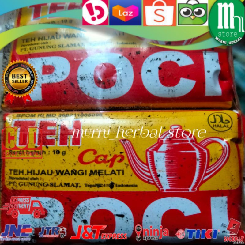 

Teh Kering Siap Seduh Cap Poci.