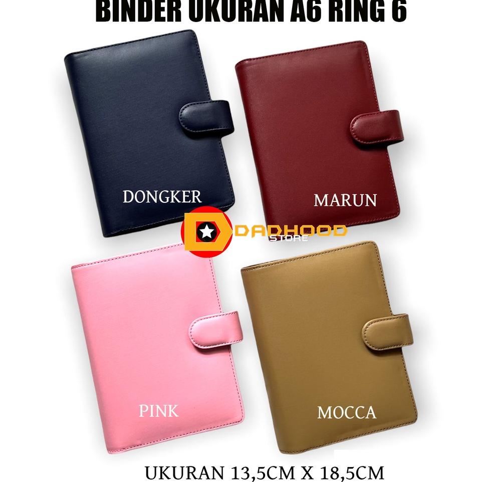 

Banyak Bonus BINDER KULIT GLOSSY SINTETIK UKURAN A6 RING 6 10 WARNA PILHAN Terbukti