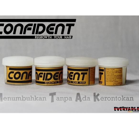 QDE Penumbuh Rambut Ampuh CONFIDENT➫☮ (Model Baru)Kirim langsung ➫