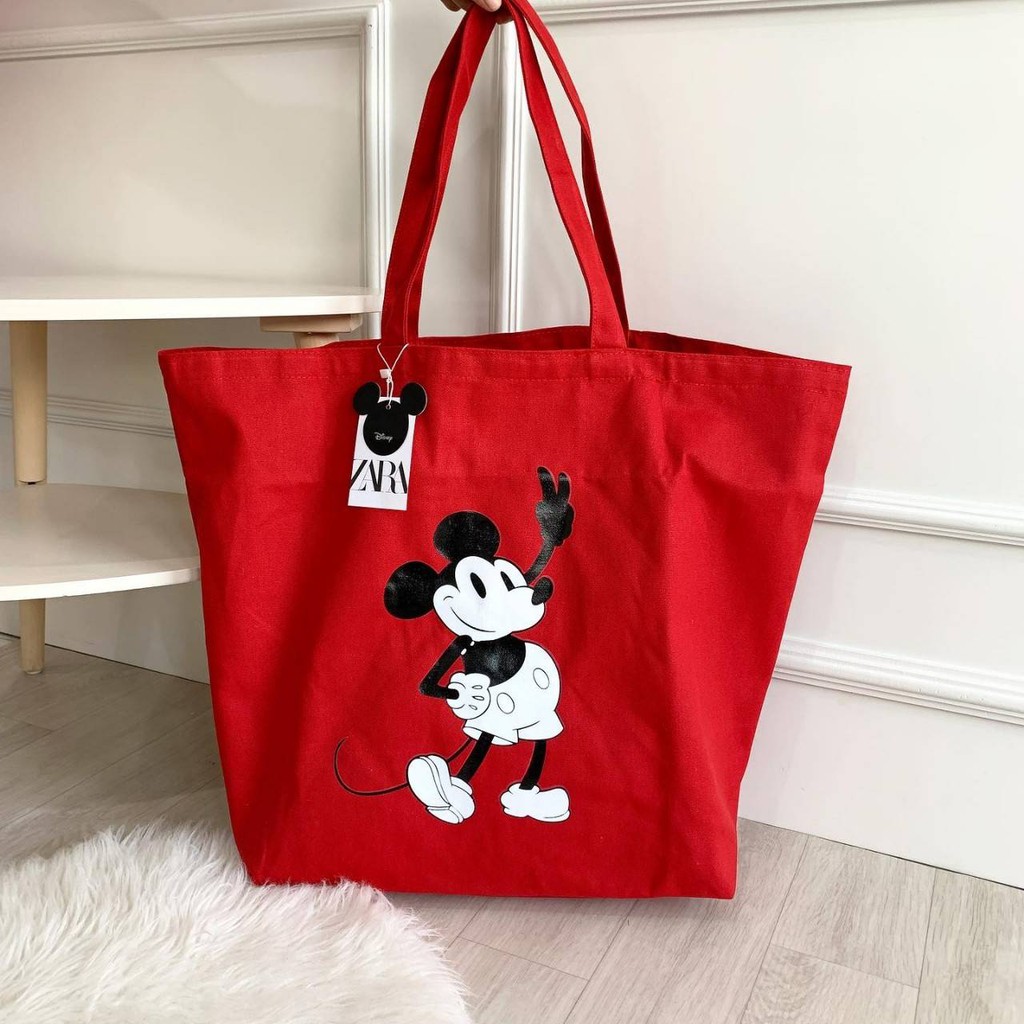 ZARA MICKEY MOUSE ©DISNEY TOTE BAG 01210