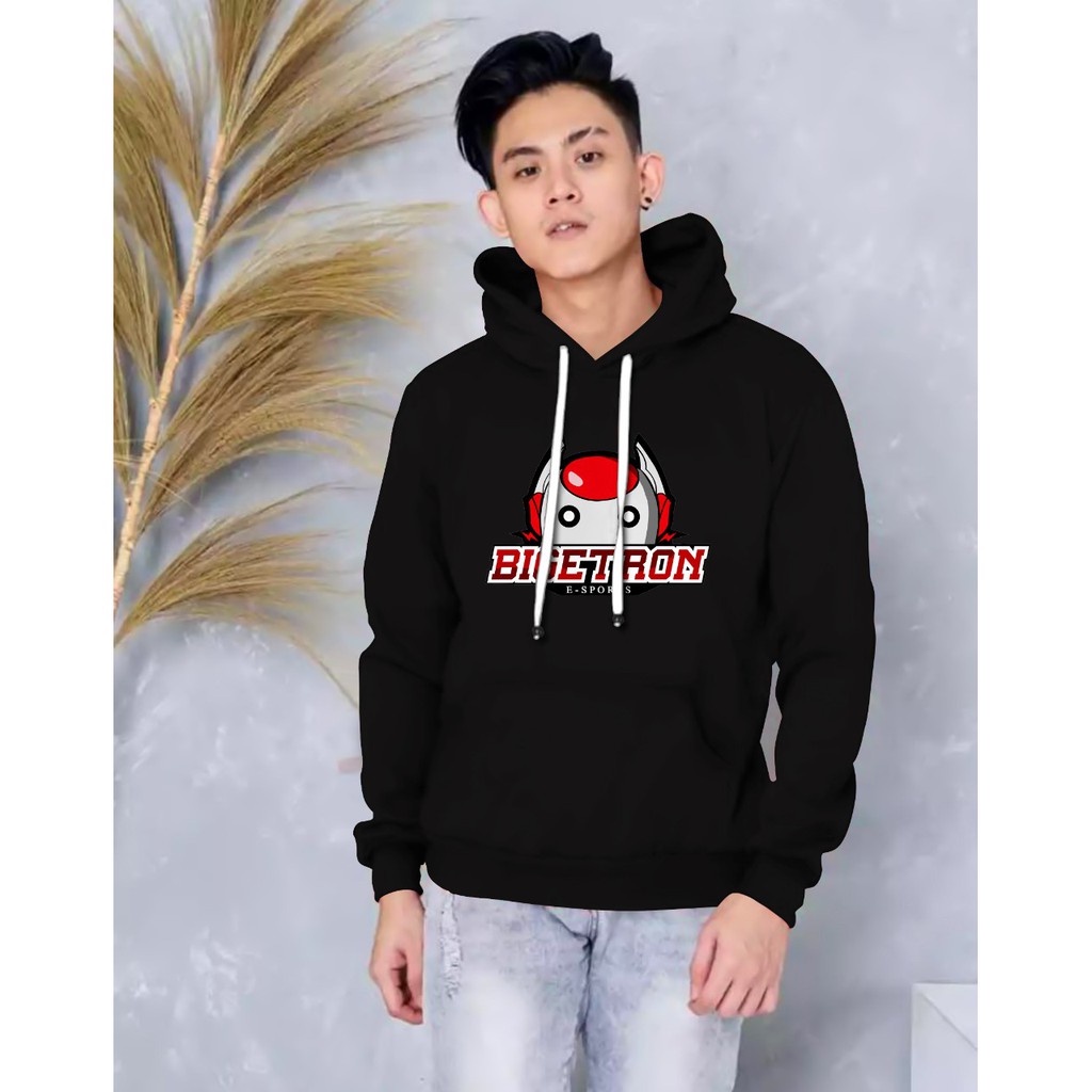 Hoodie Pria / Hodie Pria  / Jaket Pria / Sweater Hoodie Bigetron Esport Bahan Fleece UK L-XL