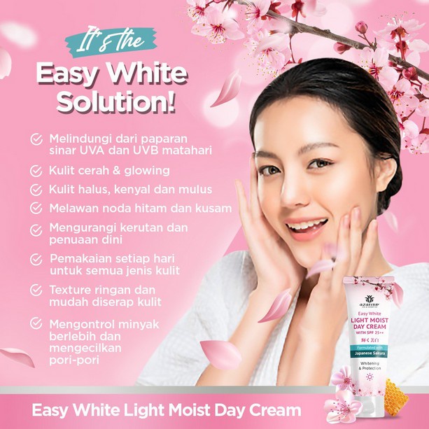 Azarine Easy White Light Moist Day Cream SPF 25