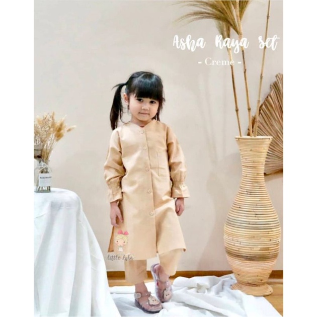 SETELAN BAJU MUSLIM ANAK ASHA RAYA SEY