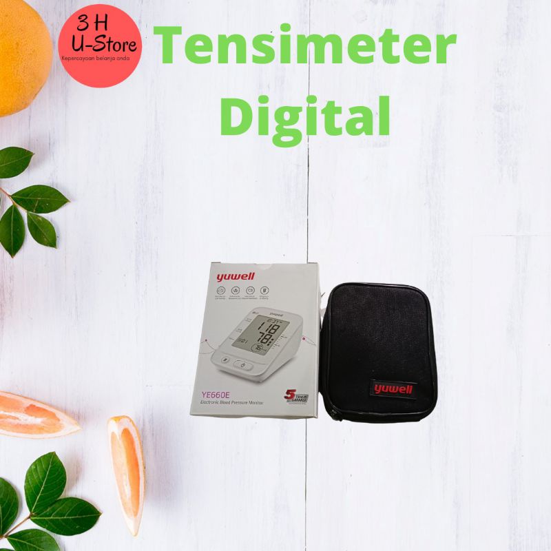 Tensimeter Digital Yuwell YE660E plus adaptor