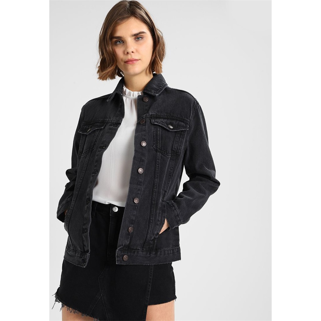 Jaket Jeans Wanita - Jaket Premium Wanita - Jaket Wanita Putih - Jaket Saku Dalam