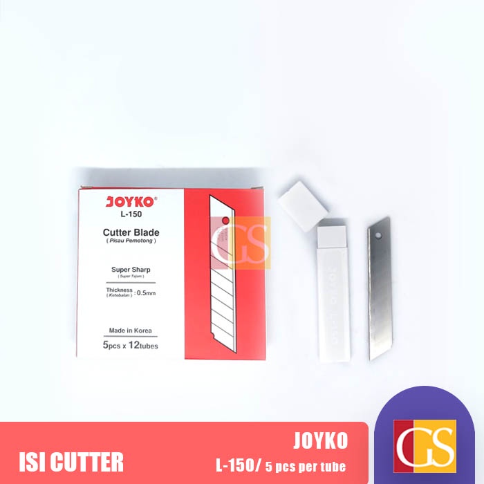

REFILL ISI CUTTER JOYKO L150 ORIGINAL (1 TUBE)