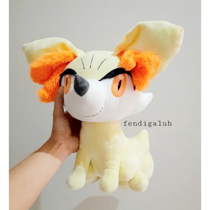 Pokemon Unik Fennekin Size Besar 40 cm/ Boneka Pokemon/ Pokemon Unik