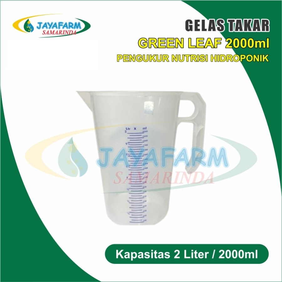 Gelas Ukur / Takar Green Leaf Kapasitas 2 Liter