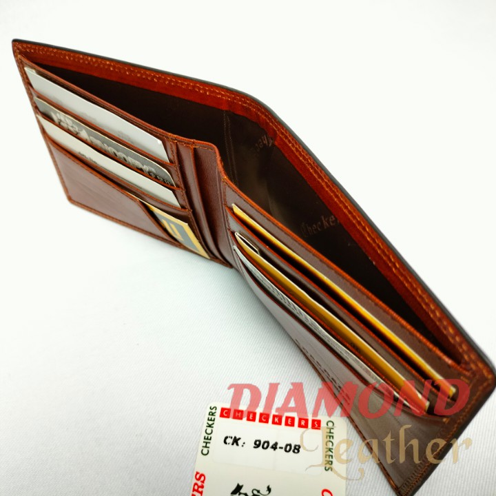 Checkers Asli Dompet Kulit Pria Impor CK 08